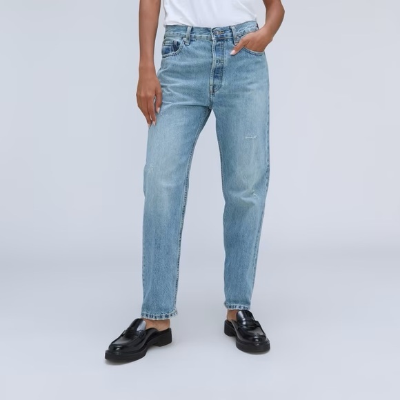 EVERLANE Boy Friend “Broken in‎ Denim” Jeans size 31 Regular - Picture 1 of 7